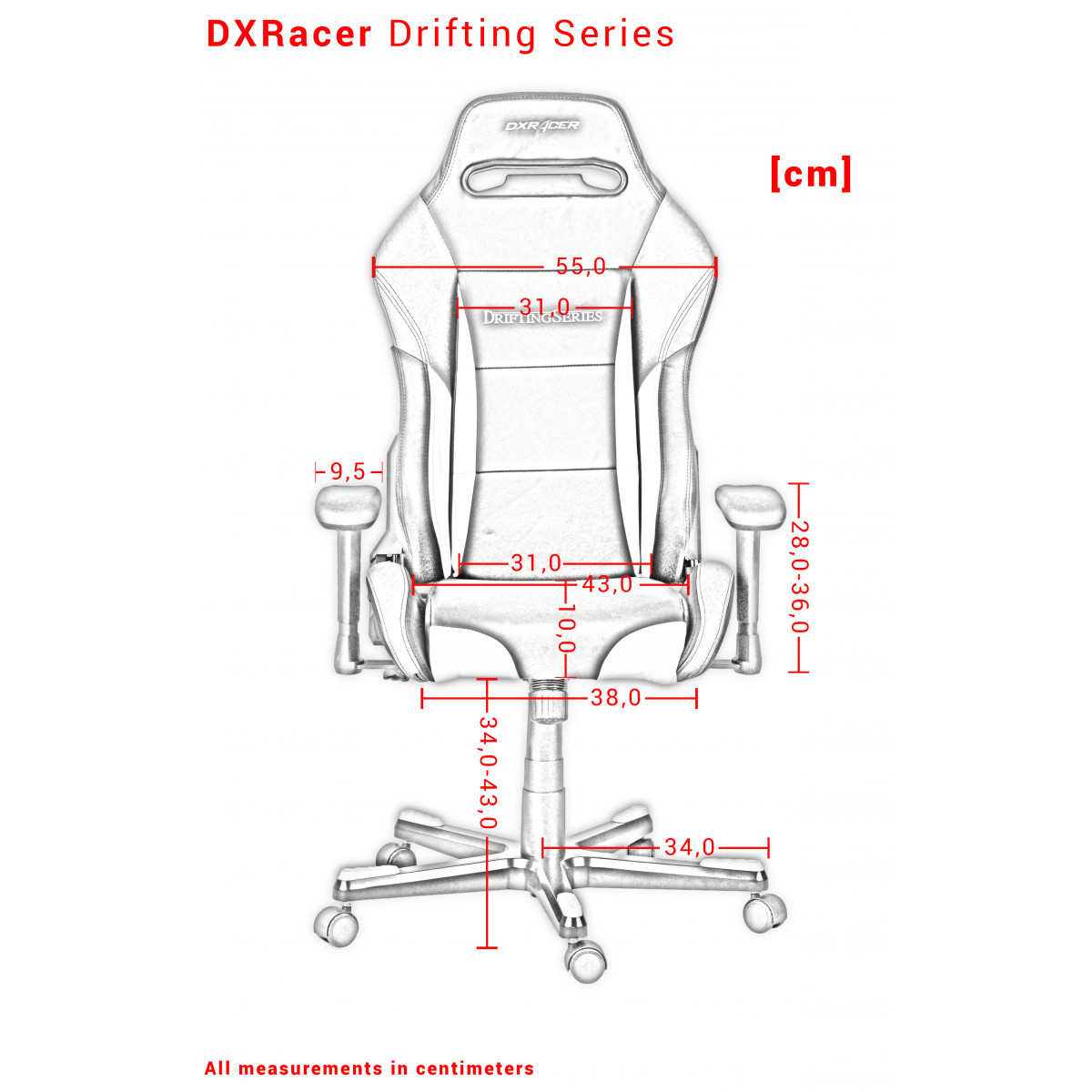 игровое кресло dxracer drifting dh73